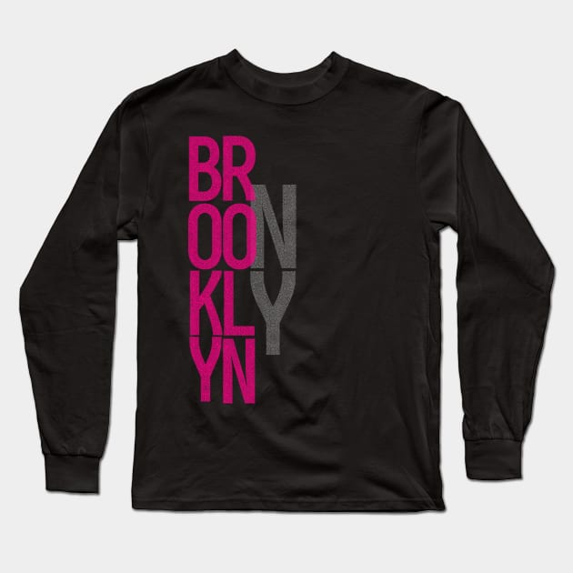 Brooklyn NYC Long Sleeve T-Shirt by smartrocket